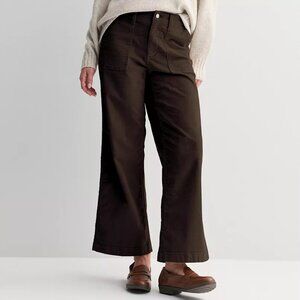 Women's Sonoma Goods For Life® Corduroy Utility Wide Leg Pants XS NWOT